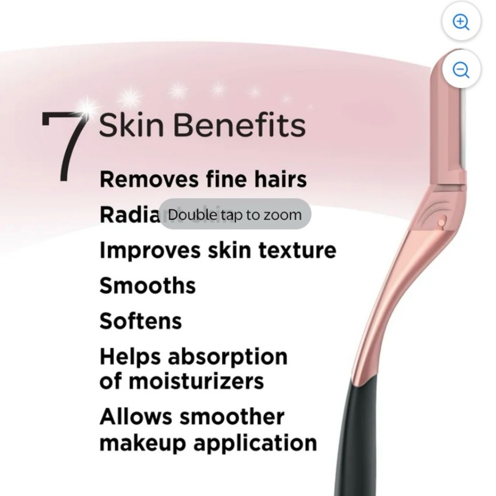 Schick Hydro Silk Dermal Blades 6 blades Lets Rid the Peach Fuzz ! NEW - Picture 2 of 3